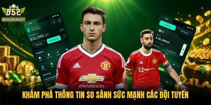 kham pha thong tin so sanh suc manh cac doi tuyen Khám phá thông tin so sánh sức mạnh các đội tuyển