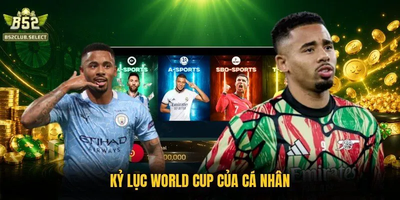 Kỷ lục World Cup của cá nhân