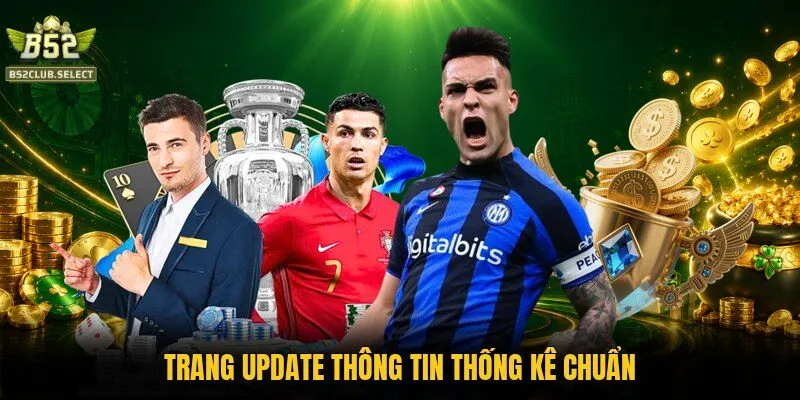 Trang update thông tin thống kê chuẩn